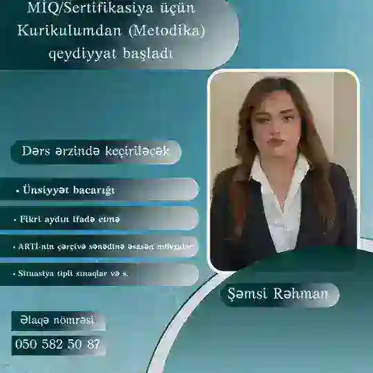 Metodika (Kurikulum)..... (Şəmsi Rəhman) Telegram Channel Avatar