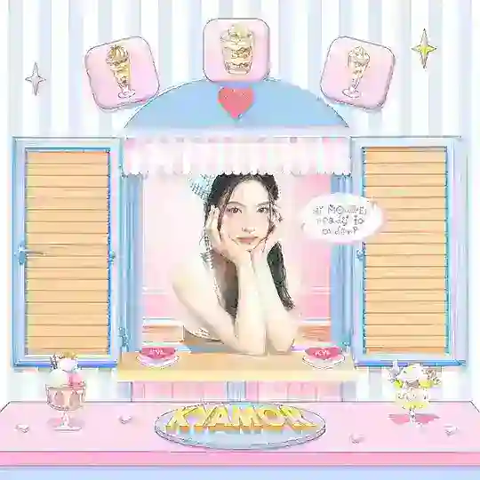˚₊‧꒰ა 𝙺𝚈𝙰𝙼𝙾𝚁: parfait artisans. ♥︎ logo