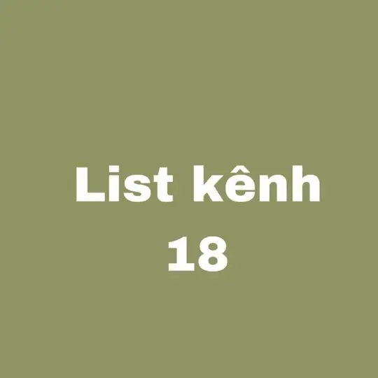 List Kênh 18+ Telegram Channel Avatar