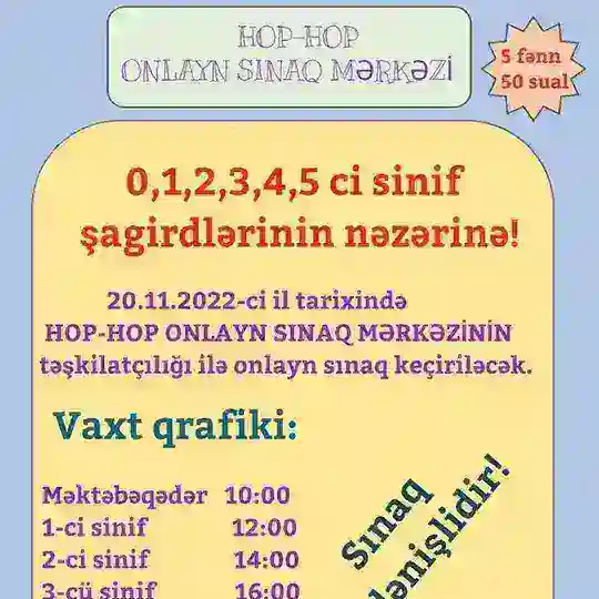 3-cü sinif testlər#L.Abasova.Ceyranbatan2saylı məktəb Telegram Channel Avatar