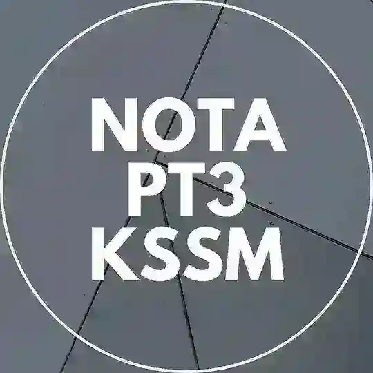 NOTA UASA & PT3 KSSM Telegram Channel Avatar