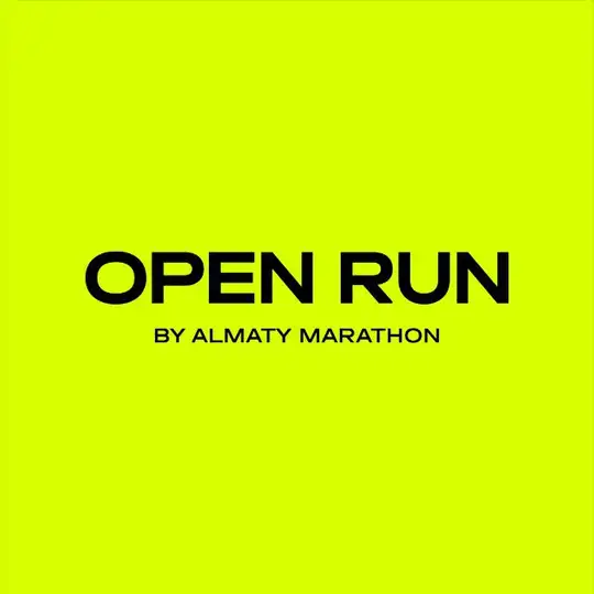 Open Run by Almaty Marathon Telegram channel