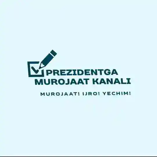 Prezidentga murojaat Telegram Channel Avatar