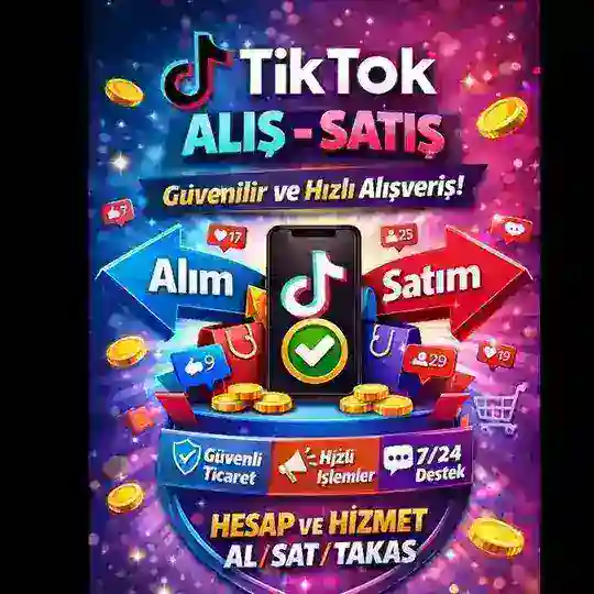 Satılık Tiktok Sayfaları alım satım takas Telegram Channel Avatar