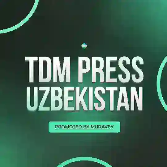 TDM PRESS UZBEKISTAN Telegram Channel Avatar