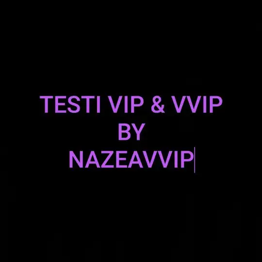 TESTI NAZEA VVIP Telegram Channel Avatar