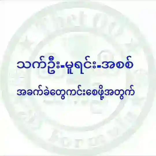 သက်ဉီး-မူရင်း-အစစ် Telegram Channel Avatar
