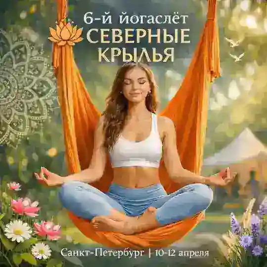 Северные крылья. 10-12 апреля 2026. 6й ЙОГАСЛЕТ Telegram Channel Avatar