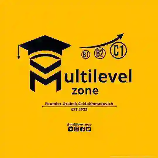 Multilevel zone Telegram channel logo