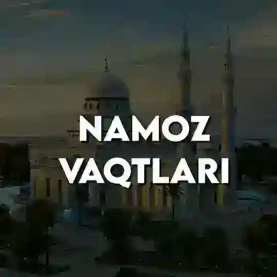 Namoz Vaqtlari | Намоз вақтлари Telegram Channel Avatar