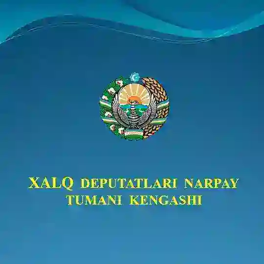 Xalq deputatlari Narpay tumani Kengashi Telegram Channel Avatar