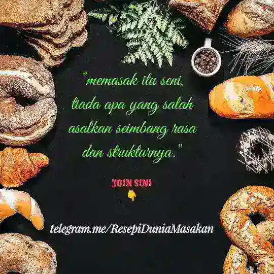 Resepi dan tips dapur di t.me/ResepiDuniaMasakan Telegram Channel Avatar