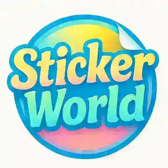 StickerWorld 🌎 ستیکر نړۍ Telegram Channel Avatar