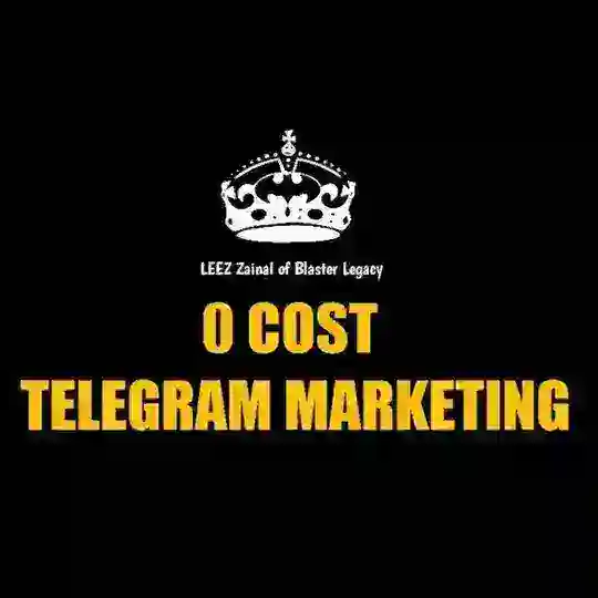 TEKNIK 0 COST TELEGRAM MARKETING Telegram Channel Avatar