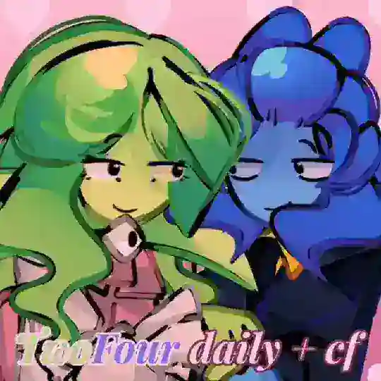𝓣𝑤𝑜𝓕𝑜𝑢𝑟 𝓭𝓪𝓲𝓵𝔂 + 𝓬𝓯 Telegram Channel Avatar