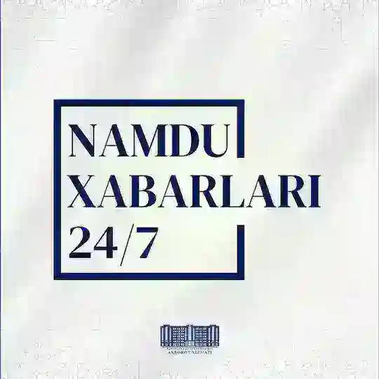NamDU xabarlari Telegram Channel Avatar