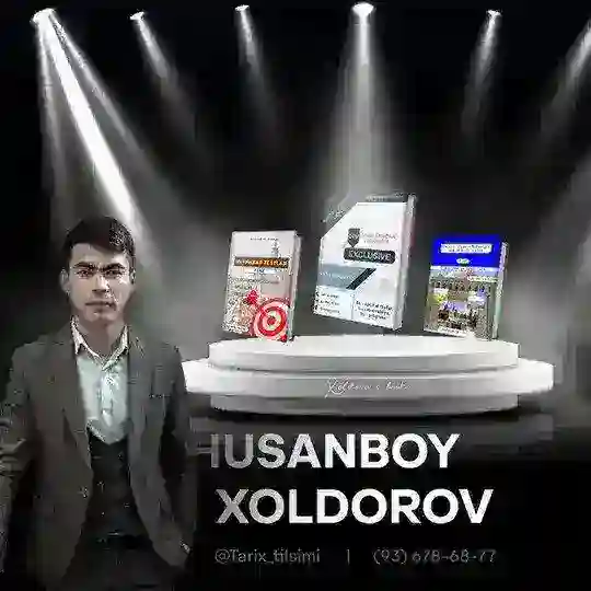 TARIX TILSIMI | Husanboy Xoldorov.uz Telegram Channel Avatar