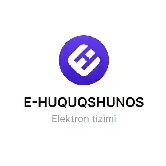 "E-huquqshunos" Telegram Channel Avatar