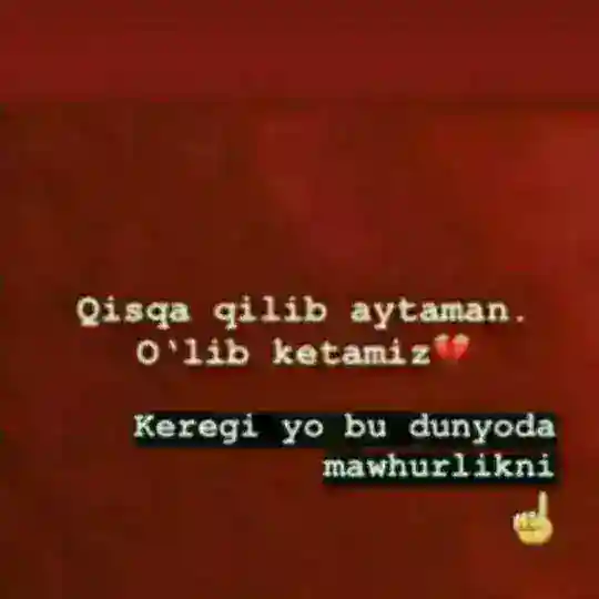 UYDA QOLING 😷😷