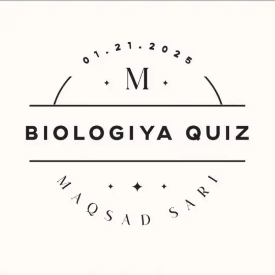🌿Biologiya quiz🌱🌏