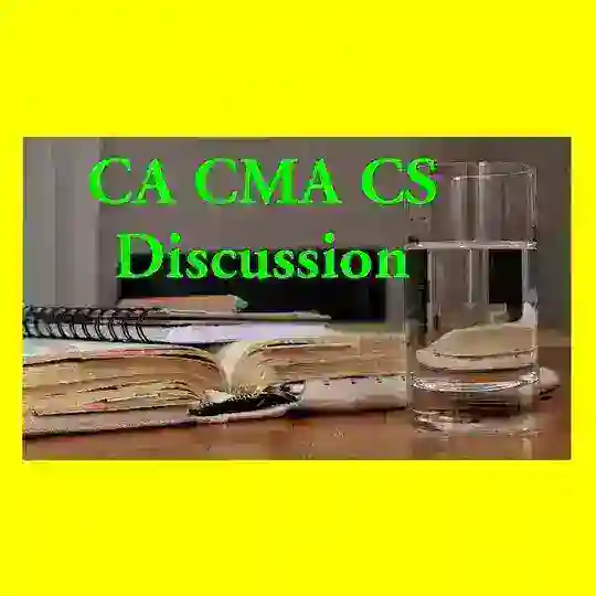 CA CMA CS Sᴜʙᴊᴇᴄᴛ Dɪsᴄᴜssɪᴏɴ