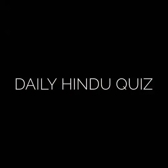 Daily Hindu Quiz