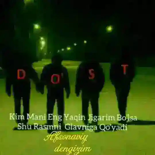 Do'stlar uyda qoling