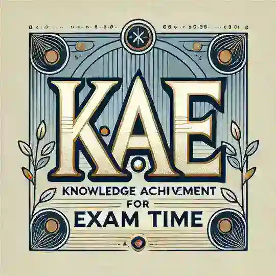 Knowledge achievement for exam time(kAe)