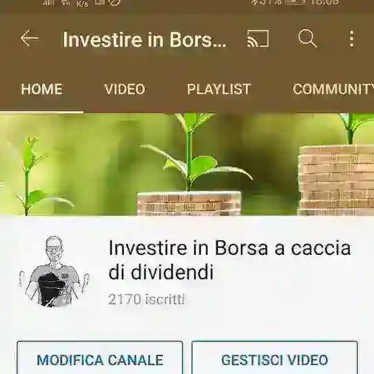 💰 Investire in Borsa a caccia di dividendi (con Lorenzo)