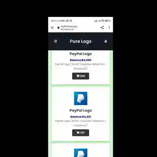 Paypal Logins & other Logins