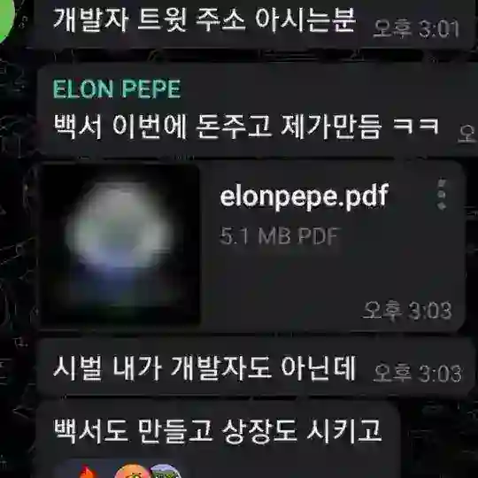 일론페페 진짜홀더모임