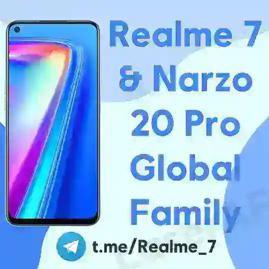 Realme 7 • Narzo 20 Pro • Global
