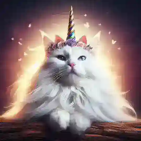 ✨Majestic White Cat✨