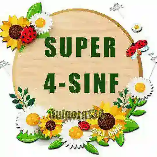 SUPER 4-SINF SUPER BOSHLANGʻICH