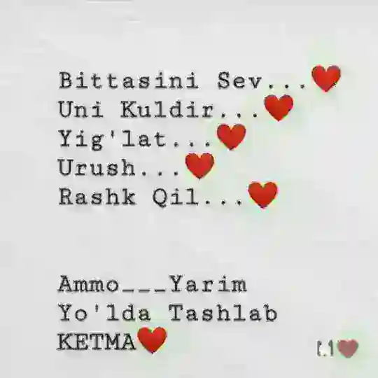 ❤️ Tanishuvla Olami ❤️