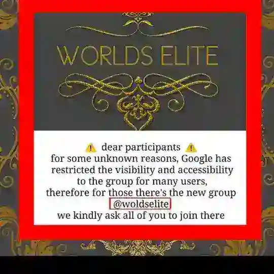 𝕿𝖍𝖊 𝖂𝖔𝖗𝖑𝖉'𝖘 𝕰𝖑𝖎𝖙𝖊 restricted join @woldselite