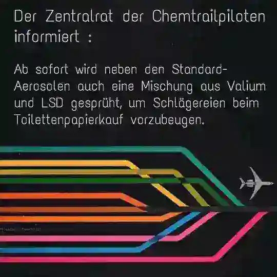 Chemiestreifen oder Kondensationsstreifen ? Disskusion