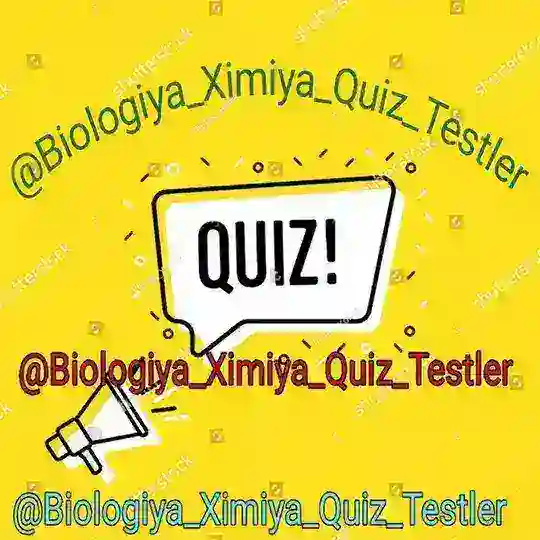 Biologiya Ximiya Quiz testler