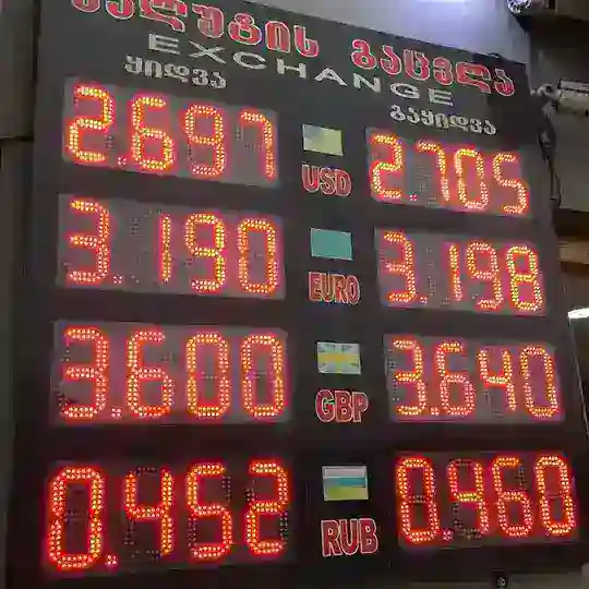 Обмен Валют | Exchange Batumi & Tbilisi