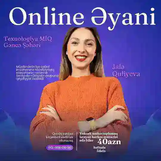 TEXNOLOGİYA BƏLƏDÇİSİ