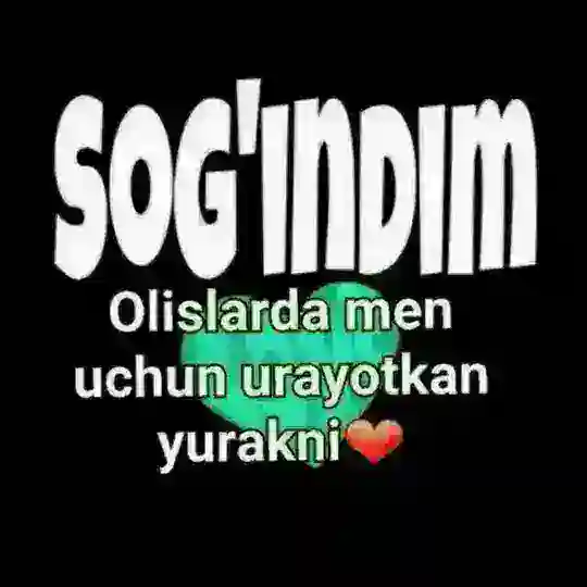 SogiNim OlisDa MeN UchuN uRayotGan yUraKni๐๐