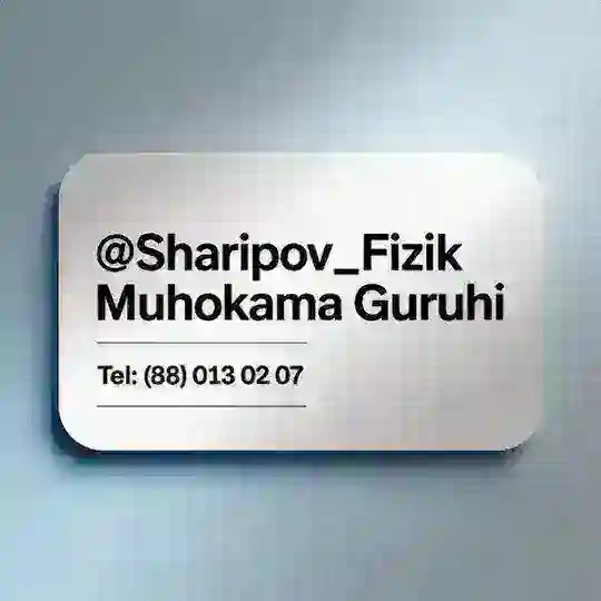 FIZIKA MATEMATIKA (SAMARQAND)