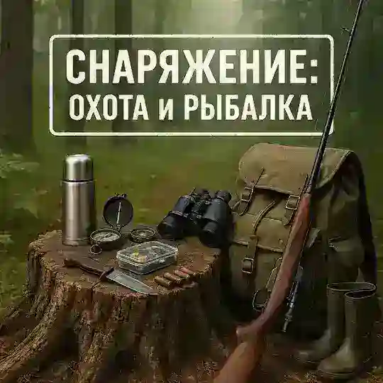 Снаряжение: Охота и Рыбалка