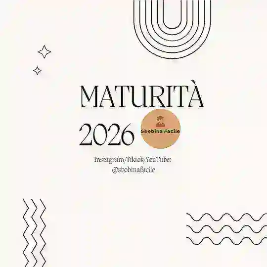 📚Maturità 2026📚
