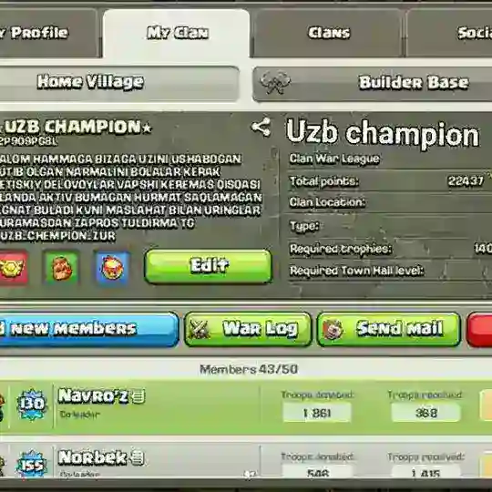 Uzb chempion