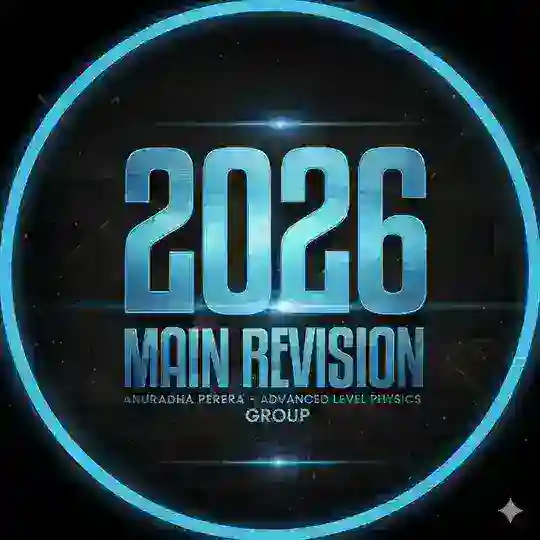 2026 MAIN REVISION GROUP | ANURADHA PERERA