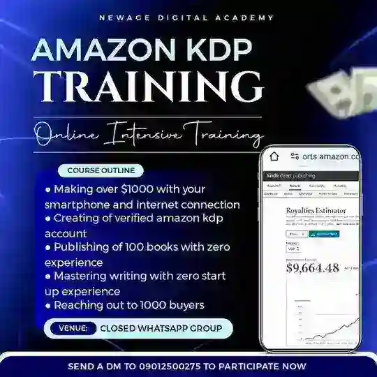 AMAZON KDP MILLIONAIRE TRAINING ($500 MONTHLY)0️⃣1️⃣2️⃣