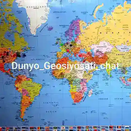 🌍DUNYO GEOSIYOSATI CHAT