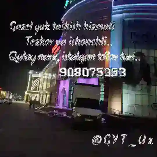 Gazel yuk tashish hizmati