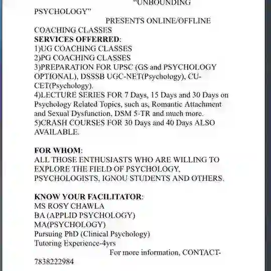 UPSC Coaching Classes